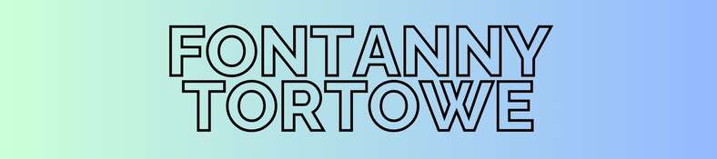 fontanny tortowe świeczki urodziny dzieci impreza wesele baner