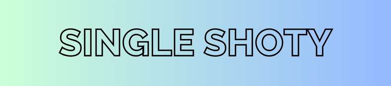 single shot strzał fajerwerki baner jednostrzały