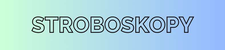 stroboskopy światło flesz baner tanio