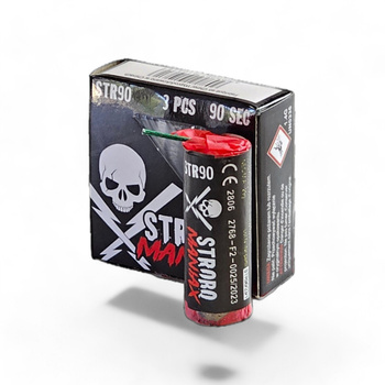 STROBOSCOOP MANIAX WIT 3ST. STR90