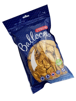 100 SZT ZŁOTYCH BALONÓW SB14M-019