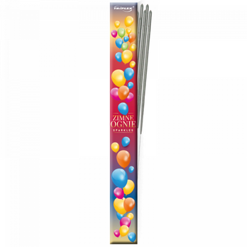 BALONY ZIMNE OGNIE 40CM 5 SZTUK TXF427B