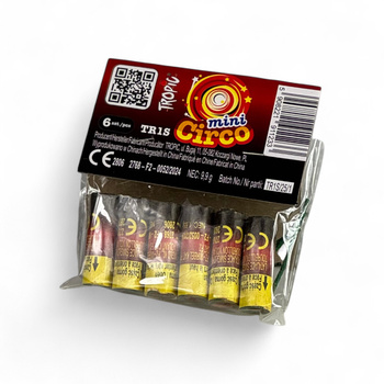 MINI CIRCO VLIEGENDE PROPELLER 6 STUKS