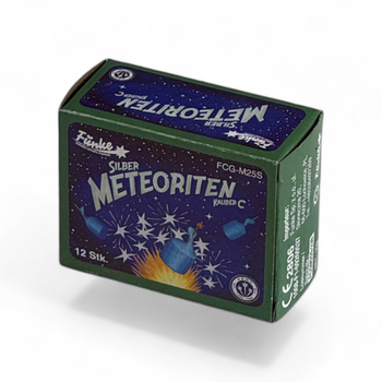 ZILVER METEORITEN KALIBER C 12 STUKS