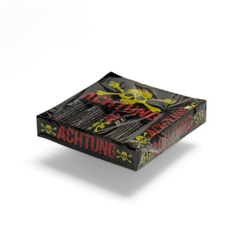 HAMER/ACHTUNG ROTJES ZWART5 5ST.